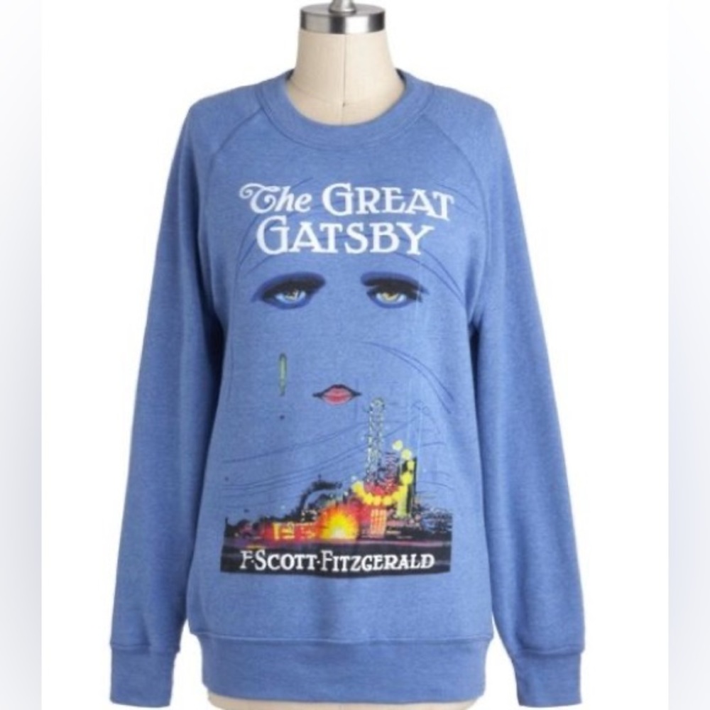 RARE The Great Gatsby Graphic Sweatshirt Crewneck NWOT